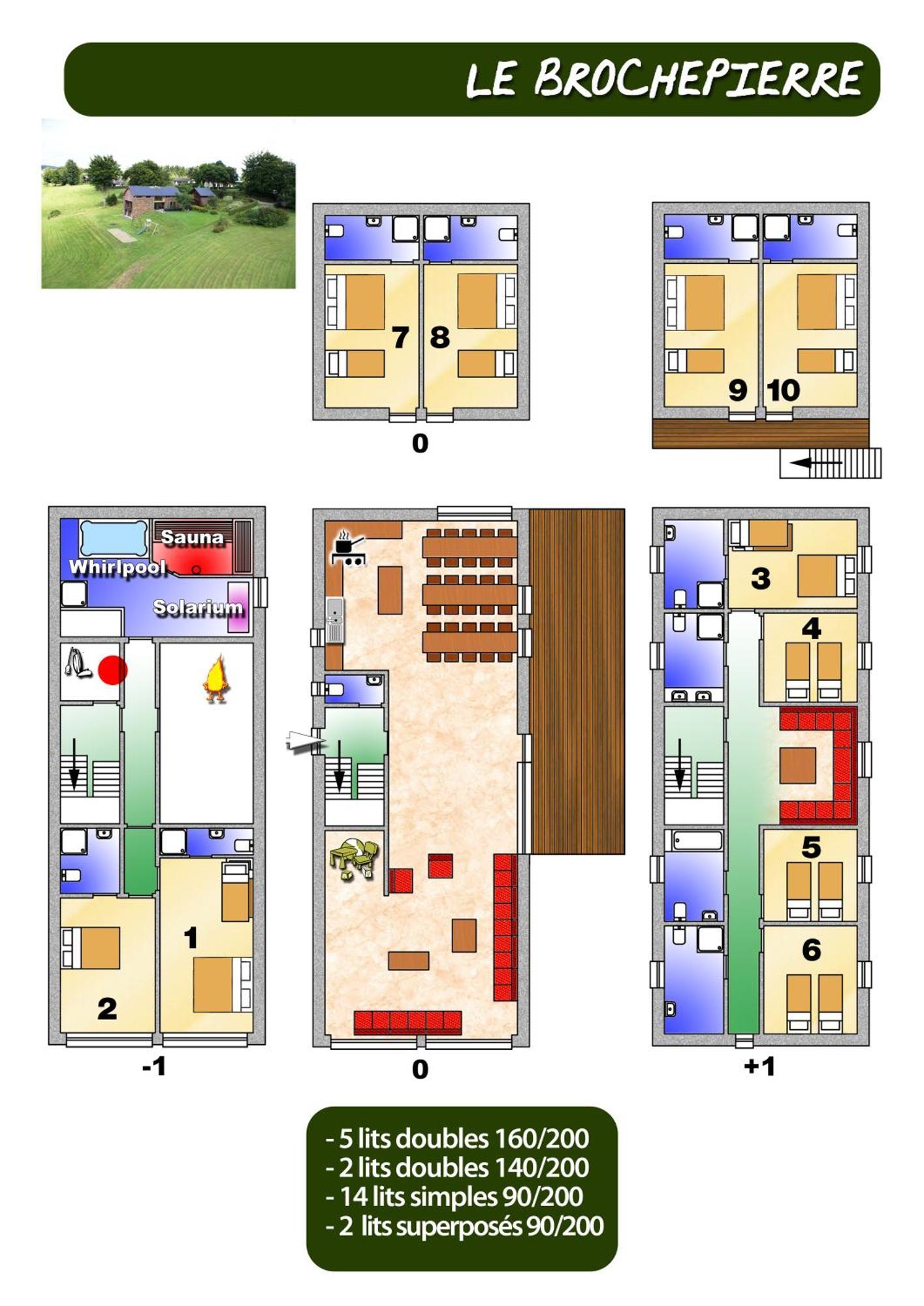 Brochepierre 28 Pers- Vue Exceptionnelle - Malmedy Villa Kültér fotó